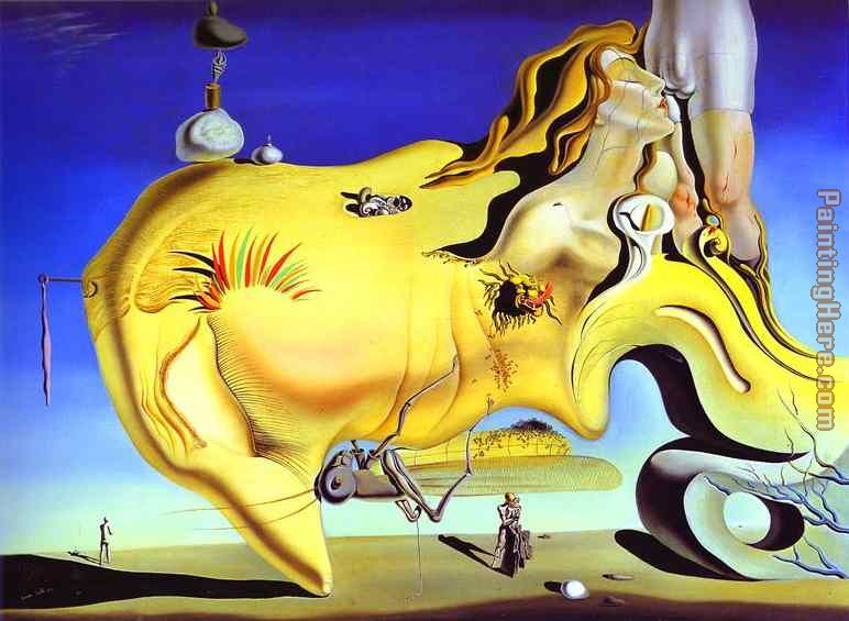 The Great Masturbator painting - Salvador Dali The Great Masturbator art painting